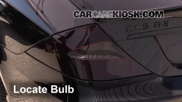 2007 Mercedes-Benz CLS63 AMG 6.3L V8 Luces Luz de giro trasera (reemplazar foco)